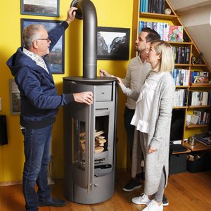 Schwere Öfen brauchen tragfähige Decken