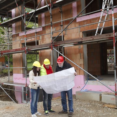Baubegleitung beim Neubau 
