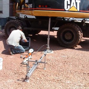Lastplattendruckversuch Bodenbelastbarkeit testen