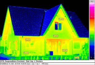 Neubaukontrolle mit Thermografie