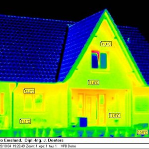Neubaukontrolle mit Thermografie