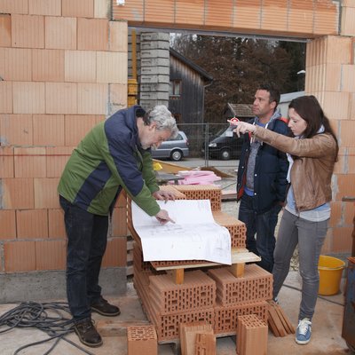 Baubegleitung beim Neubau Baubegleitung beim Neubau