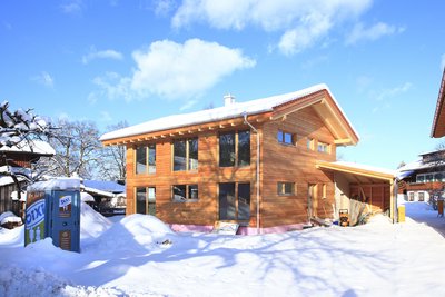 Neubau im ersten Winter